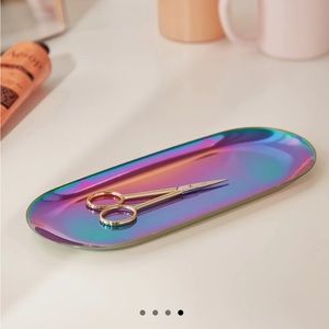 HAY (Danish design) multicolored stainless steel trinket tray